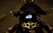 Motosikletli Maganda İstanbul'un Göbeğinde 300 Km Hız Yaptı
