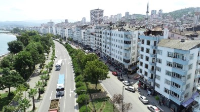 Ordu'da Dış Cephe İyileştirmeleri Tamamlanmak Üzere