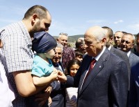 ÜLKÜCÜ ŞEHİTLER - MHP Lideri Bahçeli Ülkücü Şehitler Anıtı'nı Ziyaret Etti