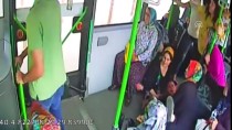 YAŞLI KADIN - Otobüs Şoförü Kalp Krizi Geçiren Kadını Hastaneye Ulaştırdı