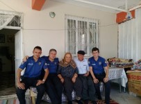 VİRANŞEHİR - Polisler Şehidin Ailesi İle Bir Araya Geldi