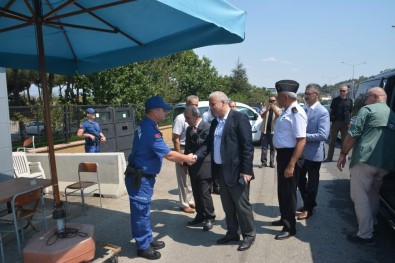 Vali Güvençer'den Uygulama Noktalarında Denetleme