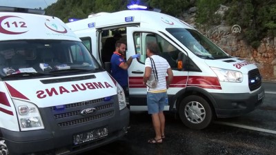 Antalya'da Zincirleme Trafik Kazası Açıklaması 9 Yaralı