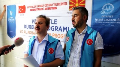 TDV'den Makedonya'da Kurban Bağışı