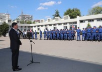 BAYRAMLAŞMA - Vali Ercan Topaca, İl Jandarma Komutanlığında Bayramlaşma Programına Katıldı
