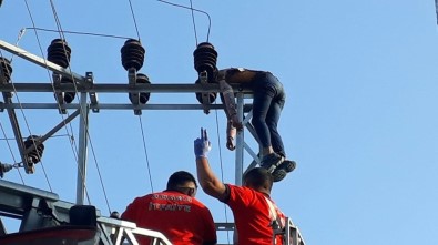 Korkunç ölüm! Elektrik tellerine sarılıp...