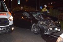 Bakanın Konvoyunda Kaza Açıklaması 4 Polis Yaralandı