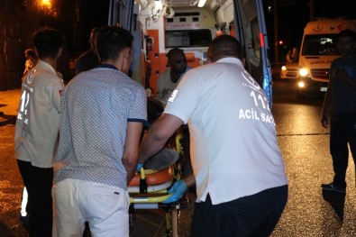 Beyoğlu'nda 4 Kişinin Yaralandığı Kaza Saniye Saniye Kameraya Yansıdı