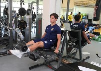 CAN BARTU - Fenerbahçe, Salonda Çalıştı