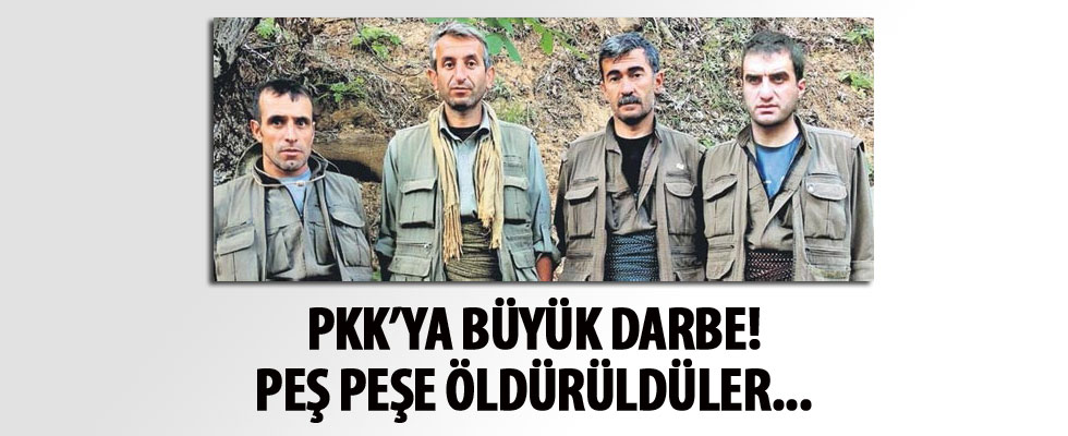 PKK'ya büyük darbe!