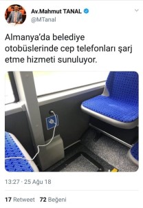 AK Parti'li Başkandan Tanal'a Cevap