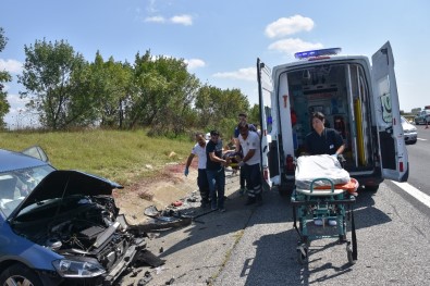 Çorlu'da Bayram Dönüşü Kaza Açıklaması 2 Ölü, 5 Yaralı