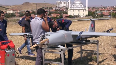 İnsansız Hava Aracı 'Çağatay' Trafik Denetimine Katıldı