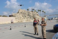 BAYRAM ŞEKERİ - Jandarmadan 'Drone'li Trafik Denetimi