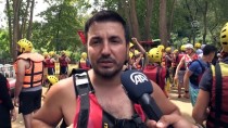 RAFTİNG HEYECANI - Melen Çayı Bayramda Rafting Tutkunlarını Ağırladı