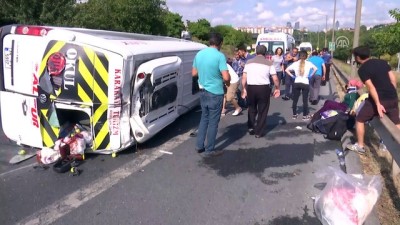 GÜNCELLEME - İstanbul'da Trafik Kazası Açıklaması 10 Yaralı