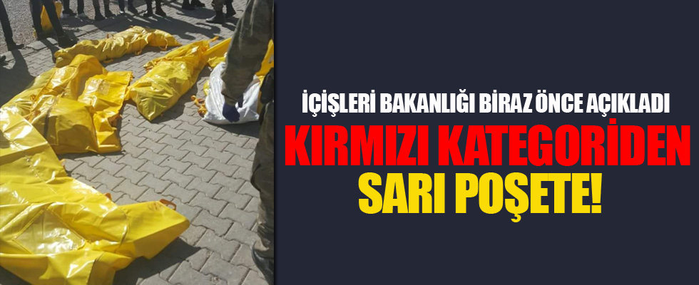 İçişleri Bakanlığı'ndan açıklama: 26 terörist etkisiz hale getirildi