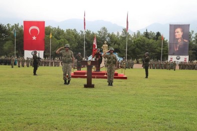 39. Mekanize Piyade Tugay Komutanlığı'nda Sancak Devir Teslimi
