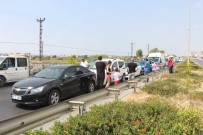 Antalya'da Zincirleme Kaza Açıklaması 1 Yaralı