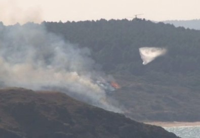 Beykoz'da Askeriye Ait Alanda Orman Yangını Çıktı