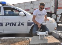 ŞERİT İHLALİ - Bu Şehirde Trafik Havadan Denetlendi