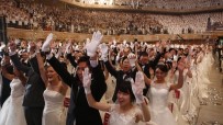 TOPLU NİKAH - Güney Kore'de Binlerce Çift Aynı Anda Evlendi