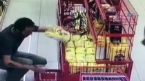 Market'teki Çay Hırsızı Kamerada