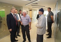 Talas'ta Personelle Bayramlaşma