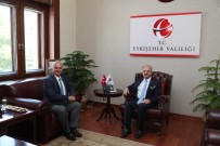 Vali Çakacak, Genel Müdür Kotil'i Makamında Ağırladı