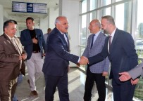 Vali Zorluoğlu'ndan Zabıtaya Geçmiş Olsun Ziyareti