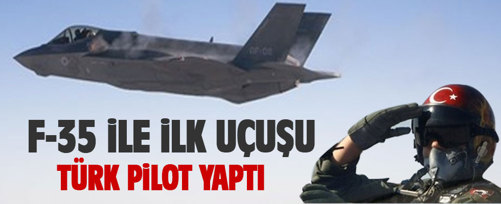 F-35 ile ABD'de ilk uçuş