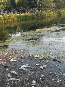 Piknik sonrası geriye çöpler kalıyor