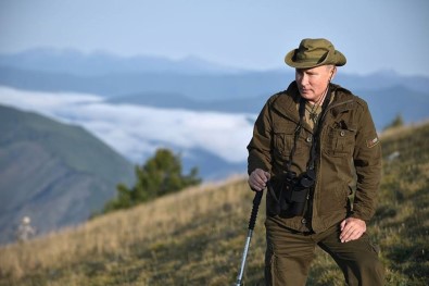 Putin dağlarda