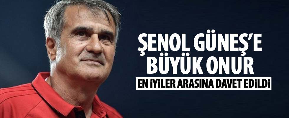 UEFA'dan Şenol Güneş'e davet