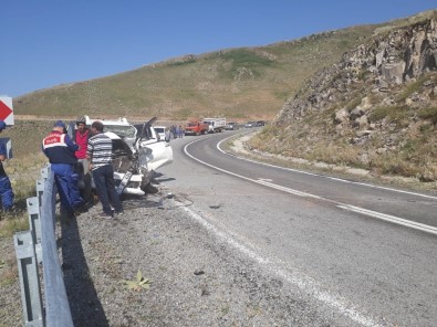 Ardahan'da Trafik Kazası Açıklaması 4 Yaralı