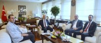 BEYTÜŞŞEBAP - Başkan Bedirhanoğlu, Ulaştırma Ve Altyapı Bakanı Turhan İle Bir Araya Geldi