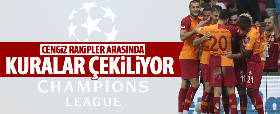 Galatasaray'ın rakipleri belli oluyor