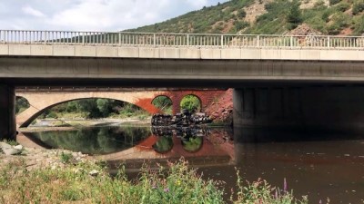 Karabük'te Kimyasal Madde Yüklü Tanker Köprüden Düştü