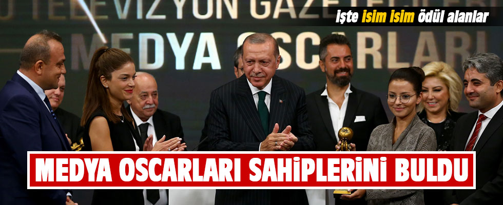 Medya Oscarları sahiplerini buldu