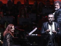 CEMIL TOPUZLU AÇıKHAVA SAHNESI - Yavuz Bingöl ile Mehveş Emeç, şehit aileleri yararına konser verdi