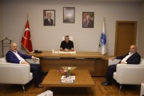 MAHMUT ARSLAN - Başkan Toçoğlu, HAK-İŞ Genel Başkanı Arslan'ı Ağırladı
