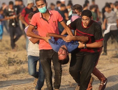 'Büyük Dönüş Yürüyüşü'nde bir Filistinli daha şehit oldu