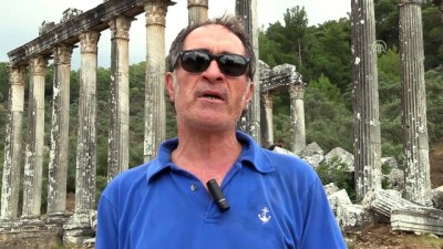 Euromos'ta Roma Ve Helenistik Döneme Ait Mezarlar Bulundu