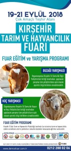 Kırşehir Tarım Ve Hayvancılık Fuarı'na Hazırlanıyor