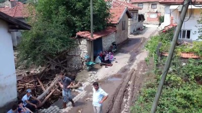 Kütahya'da Sağanak Ve Sel