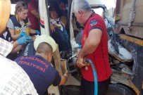 Şanlıurfa'da Trafik Kazası Açıklaması 8 Yaralı