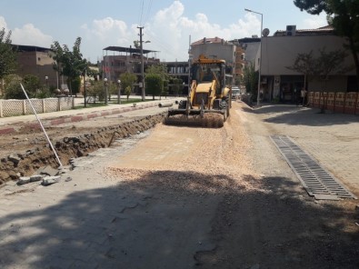 Ahmetli'nin Prestij Caddelerinde Altyapı Çalışmaları Tamamlandı