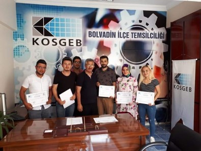 Bolvadin'de Girişimcilere Belgeleri Verildi