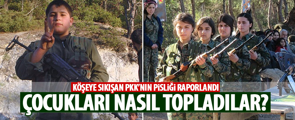 Köşeye sıkışan PKK bunu da yaptı!