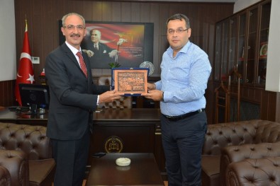 Rektör Karakaya Cumhuriyet Başsavcısı Bilal Gümüş'ü Ziyaret Etti